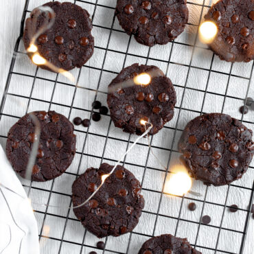 Photo of Amazingly Chewy Chocolate Cookie Recipe by ReShape. Kate Bartel, they are also soy and gluten-free.